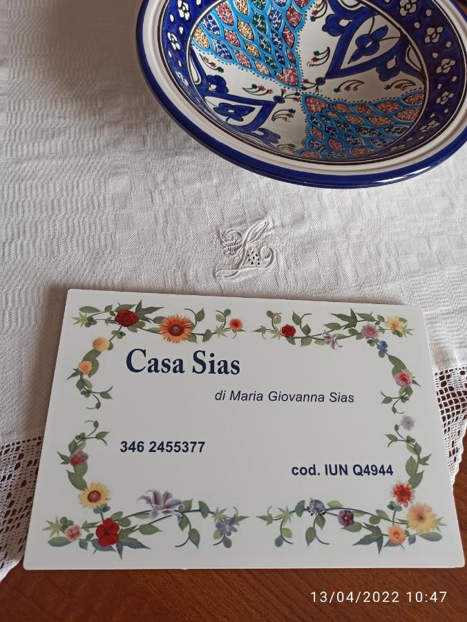 Casa Sias Apartment Santu Lussurgiu Bagian luar foto